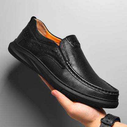 ⏰Last Day! 45% OFF  🔥 GARB Men's Genuine Leather Fashion Casual Loafers
