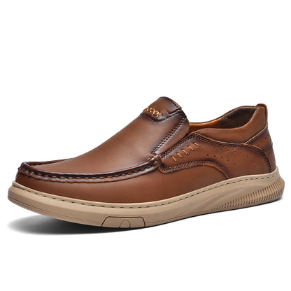 ⏰Last Day! 45% OFF  🔥 GARB Men's Genuine Leather Fashion Casual Loafers