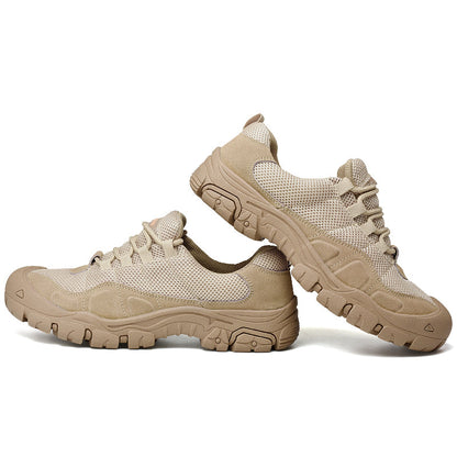 ✨Authentic Quality Assurance - Men's Factory Breathable Waterproof Anti-Collision Anti-Slip Sneakers