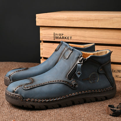 💥Last day deals 70% OFF💥Men's Casual Leather Non-slip Breathable Cycling Slip-On Loafers