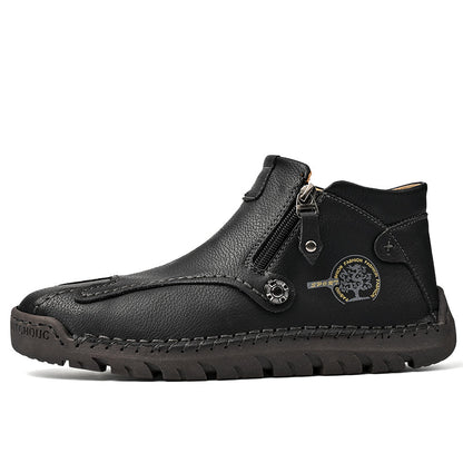 💥Last day deals 70% OFF💥Men's Casual Leather Non-slip Breathable Cycling Slip-On Loafers