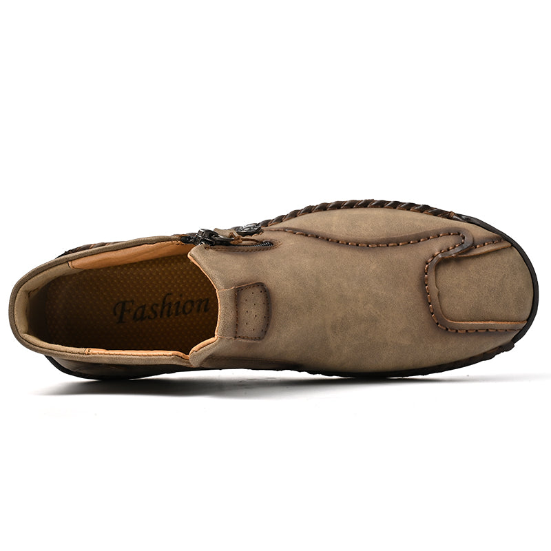 💥Last day deals 70% OFF💥Men's Casual Leather Non-slip Breathable Cycling Slip-On Loafers
