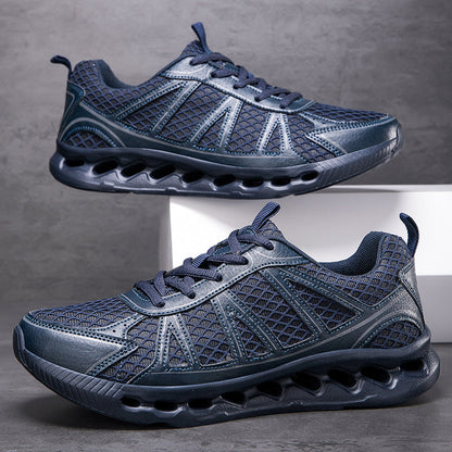 ⏰LAST DAY 60% OFF🛒 Men’s Orthopedic Knit Mesh Sneakers – Ultra-Lightweight & Breathable Walking Shoes, Wide Fit, Arch Support & Cushioned Sole for All-Day Comfort
