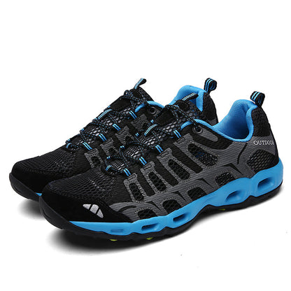 ⏰Limited Time 50% OFF🛒 Men’s Amphibious Hiking & Water Shoes – Lightweight, Quick-Dry, Breathable Mesh, Anti-Slip Sole for Summer Outdoor Adventures