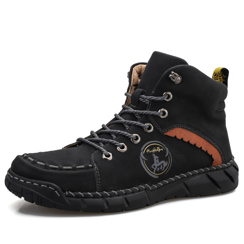 ⏳ 70% OFF Ends at Midnight! / Men's Orthopedic Safety Work Shoes - Protective Toe ; Ankle Protection ;  Waterproof ; Lightweight ;Shock Absorption ; Non-Slip ; Durable for 3 years