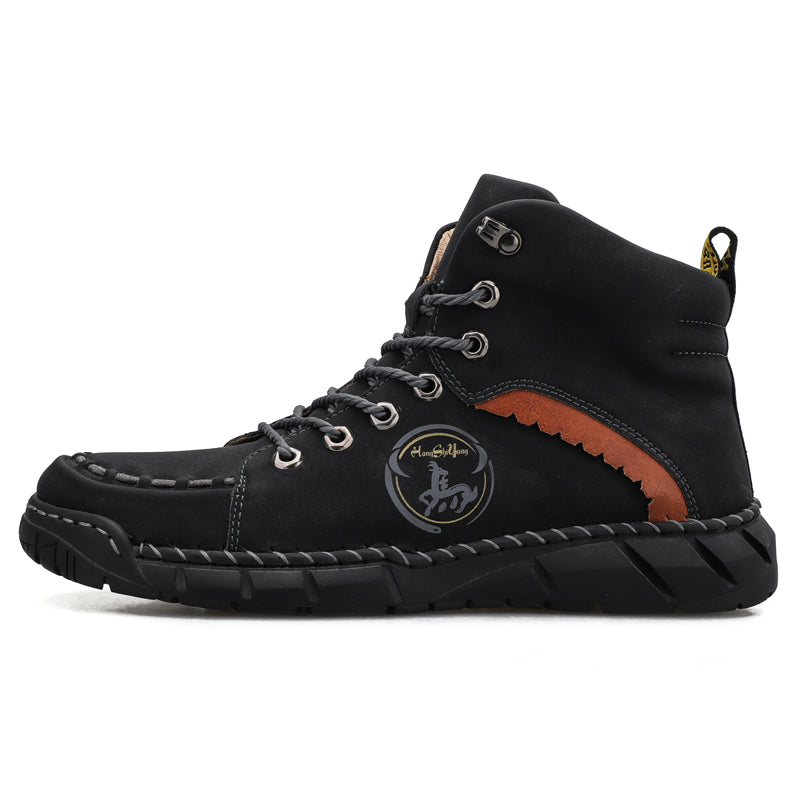 ⏳ 70% OFF Ends at Midnight! / Men's Orthopedic Safety Work Shoes - Protective Toe ; Ankle Protection ;  Waterproof ; Lightweight ;Shock Absorption ; Non-Slip ; Durable for 3 years