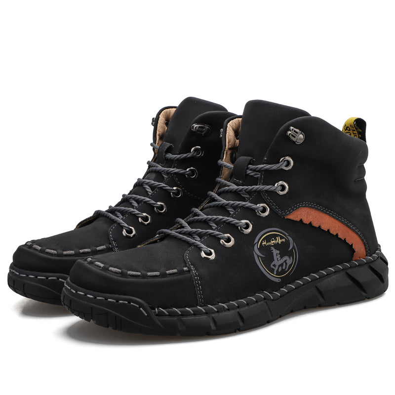 ⏳ 70% OFF Ends at Midnight! / Men's Orthopedic Safety Work Shoes - Protective Toe ; Ankle Protection ;  Waterproof ; Lightweight ;Shock Absorption ; Non-Slip ; Durable for 3 years