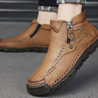 💥Last day deals 70% OFF💥Men's Casual Handmade Leather Non-slip Arch Support Boots - Prevent Foot Diseases