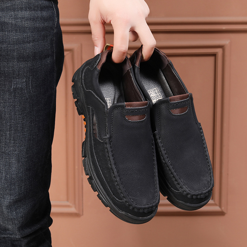 💥70% OFF💥Men's Slip-On Orthopedic Shoes Comfortable Wide Toe Arch Support Sneakers Relieve Foot and Protect Ankles