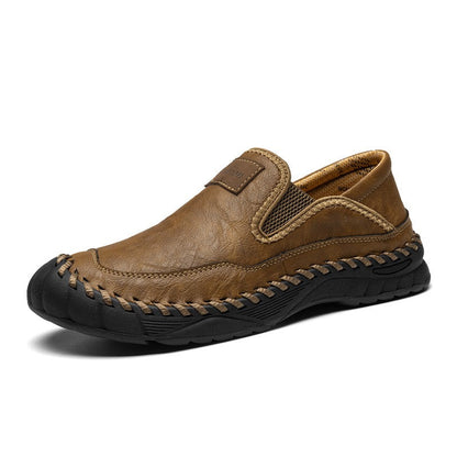 ⏰Last Day! 45% OFF 🔥GARB®Men's Handmade Genuine Leather Orthopedic Outdoor Loafers