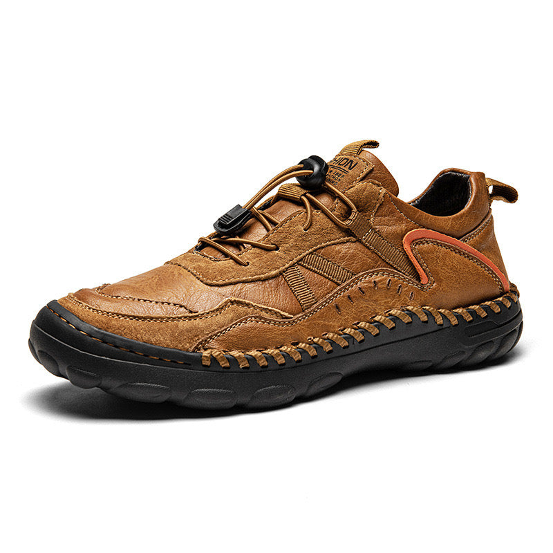 ⏰Last Day! 50% OFF 🔥 GARB® StrideCrafts Men's Leather Loafers - Arch Support & Wide Fit Slip-Ons