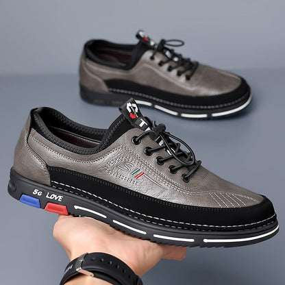 ⏰Promotion - 🔥 TODAY 50% OFF! CushyGait® Men's Cowhide Leather Casual Comfort Loafers