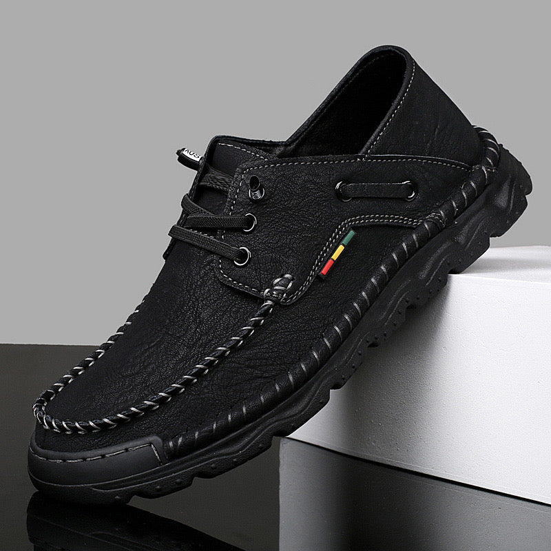 ⏰Promotion - 50% OFF🔥GARB® Handcrafted Leather Slip-On Loafers – Arch Support & All-Day Comfort