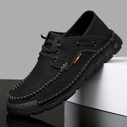 ⏰Promotion - 50% OFF🔥GARB® Handcrafted Leather Slip-On Loafers – Arch Support & All-Day Comfort