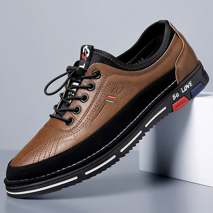 ⏰Promotion - 🔥 TODAY 50% OFF! CushyGait® Men's Cowhide Leather Casual Comfort Loafers