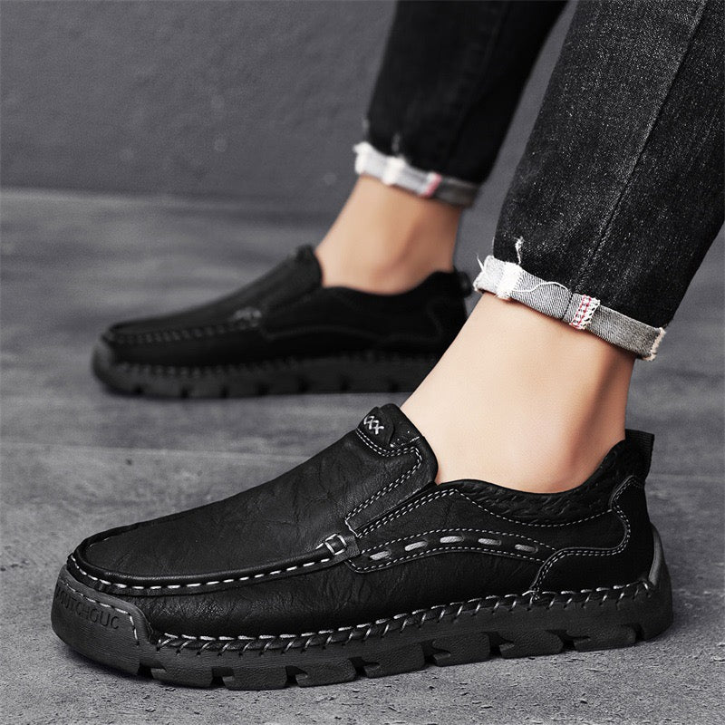 ⏰Last Day! 45% OFF 🔥GARB® Men's Handcrafted Cowhide Orthopedic Loafers-Wide Toe Box