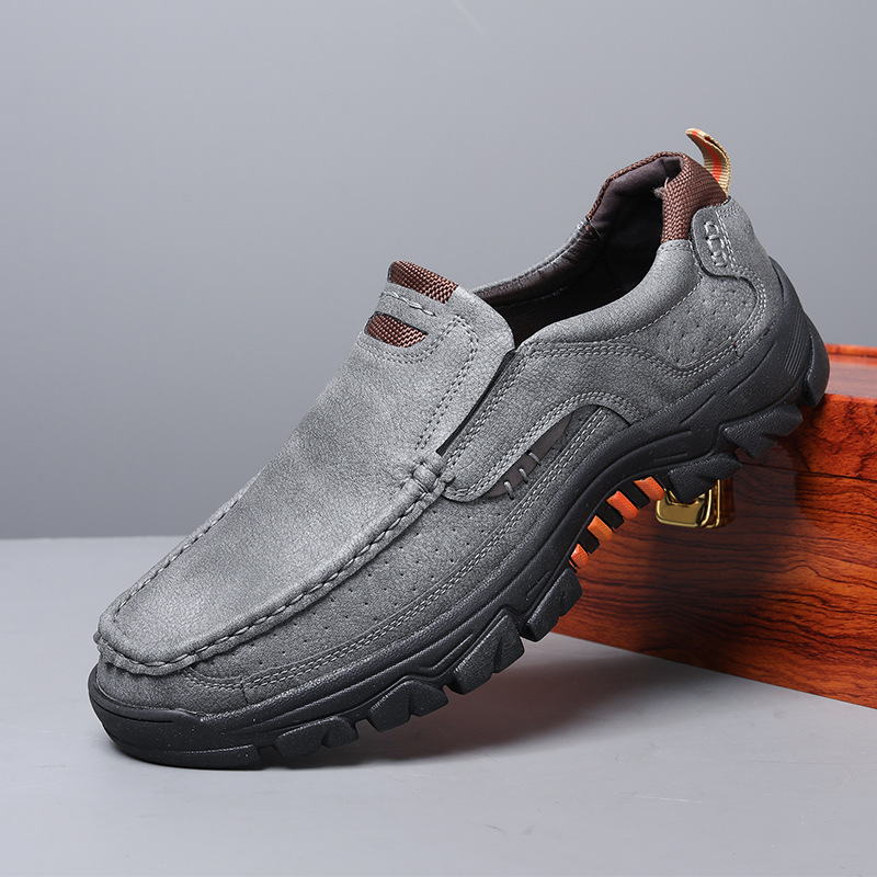 💥70% OFF💥Men's Slip-On Orthopedic Shoes Comfortable Wide Toe Arch Support Sneakers Relieve Foot and Protect Ankles