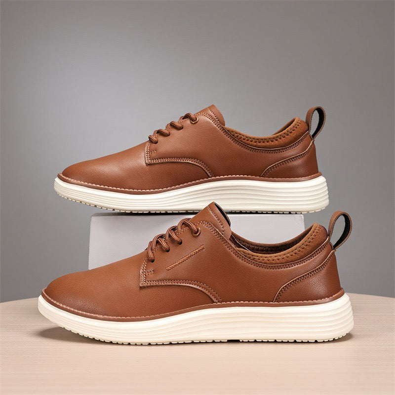 ⏰Promotion - 50% OFF🔥GARB®Men's Handcrafted Leather Orthopedic Oxford Shoes - Wide Toe Box