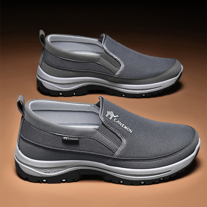 ⏰Limited Time 50% OFF🛒 Men's Orthopedic Slip-On Walking Sneakers – Breathable Upper, Non-Slip Sole, 12 Hours+ Comfort & Pain Relief