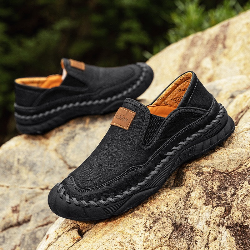 ⏰Last Day! 45% OFF 🔥GARB®Men's Handmade Genuine Leather Orthopedic Outdoor Loafers