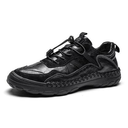⏰Last Day! 50% OFF 🔥 GARB® StrideCrafts Men's Leather Loafers - Arch Support & Wide Fit Slip-Ons