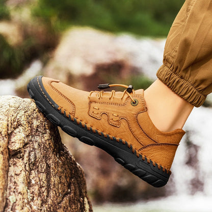 ⏰Promotion - 45% OFF🔥GARB®Men's Handmade Genuine Leather Orthopedic Outdoor Loafers