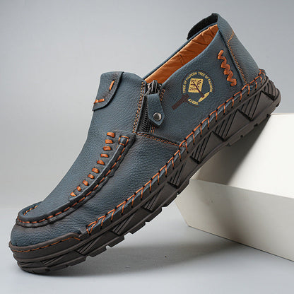 ⏰Last Day! 50% OFF 🔥GARB Premium Leather Loafers - Arch Support, Shock Absorption, Easy Side Zip