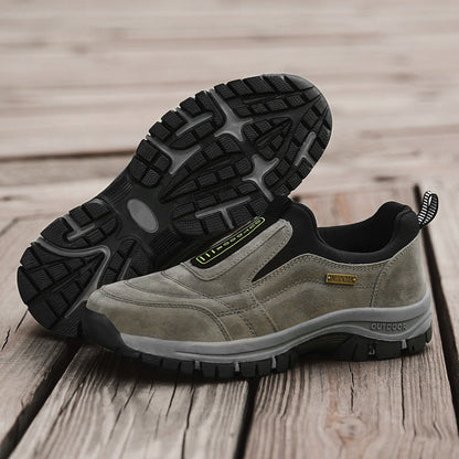 (🔥Best Selling) Men's Comfortable Waterproof Orthopedic Walking Shoes Plus Velvet Shoes