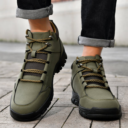 ⏰Limited-Time 70% OFF –Men’s Work Hiking Boots – Waterproof, Non-Slip, Puncture and Smash Resistant, Wide Toe, Arch Support – Ideal for Daily Wear and Outdoor Adventures