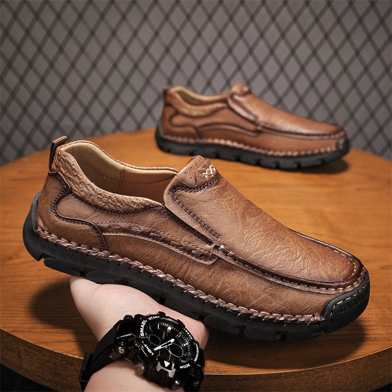 ⏰Last Day! 45% OFF 🔥GARB® Men's Handcrafted Cowhide Orthopedic Loafers-Wide Toe Box