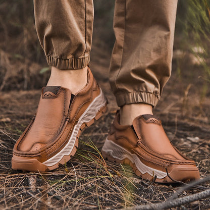 ⏰Promotion - 50% OFF🔥GARB®Men‘s Handcrafted Genuine Leather Outdoor Loafers