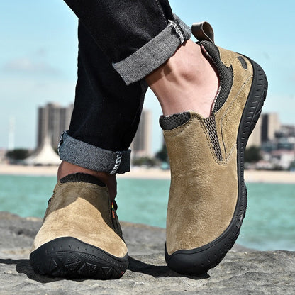 ⏰Last Day! 45% OFF 🔥GARB®Men's Handcrafted Genuine Leather Orthopedic Outdoor Loafers