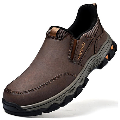 ⏰Last Day! 50% OFF 🔥GARB®Men's Genuine Leather Outdoor Orthopedic Loafers