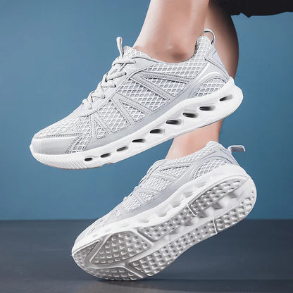 ⏰LAST DAY 60% OFF🛒 Men’s Orthopedic Knit Mesh Sneakers – Ultra-Lightweight & Breathable Walking Shoes, Wide Fit, Arch Support & Cushioned Sole for All-Day Comfort