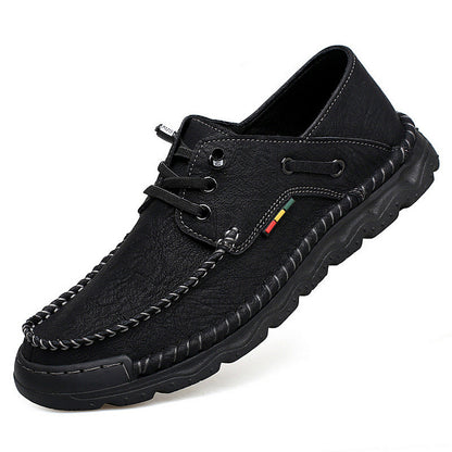 ⏰Promotion - 50% OFF🔥GARB® Handcrafted Leather Slip-On Loafers – Arch Support & All-Day Comfort
