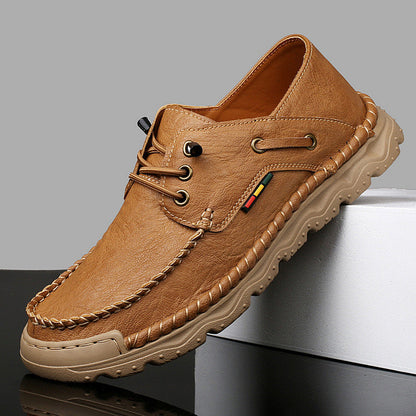 ⏰Promotion - 50% OFF🔥GARB® Handcrafted Leather Slip-On Loafers – Arch Support & All-Day Comfort