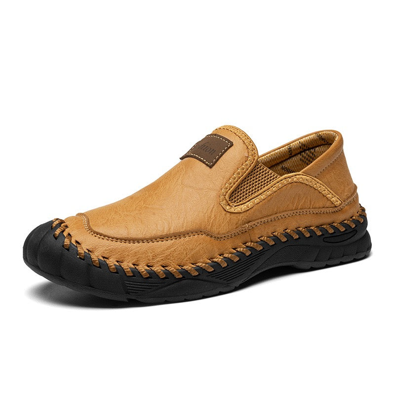 ⏰Last Day! 45% OFF 🔥GARB®Men's Handmade Genuine Leather Orthopedic Outdoor Loafers