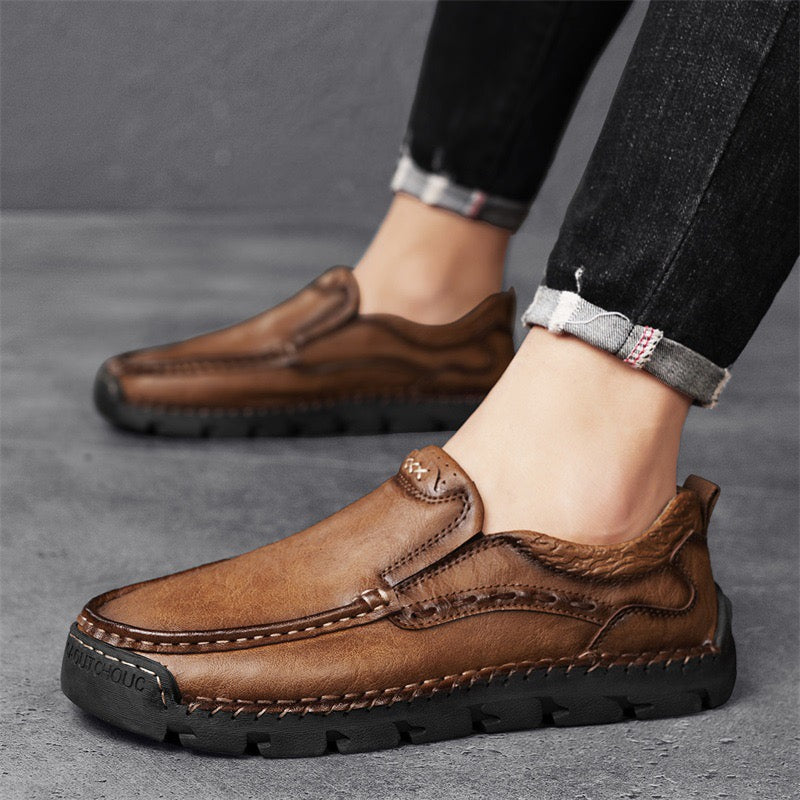 ⏰Last Day! 45% OFF 🔥GARB® Men's Handcrafted Cowhide Orthopedic Loafers-Wide Toe Box