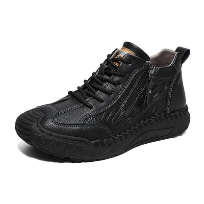 ⏰ Clearance Sale – 70% OFF 🔥 Men's Vintage Outdoor Work Boots – Handcrafted, Waterproof & Slip-Resistant