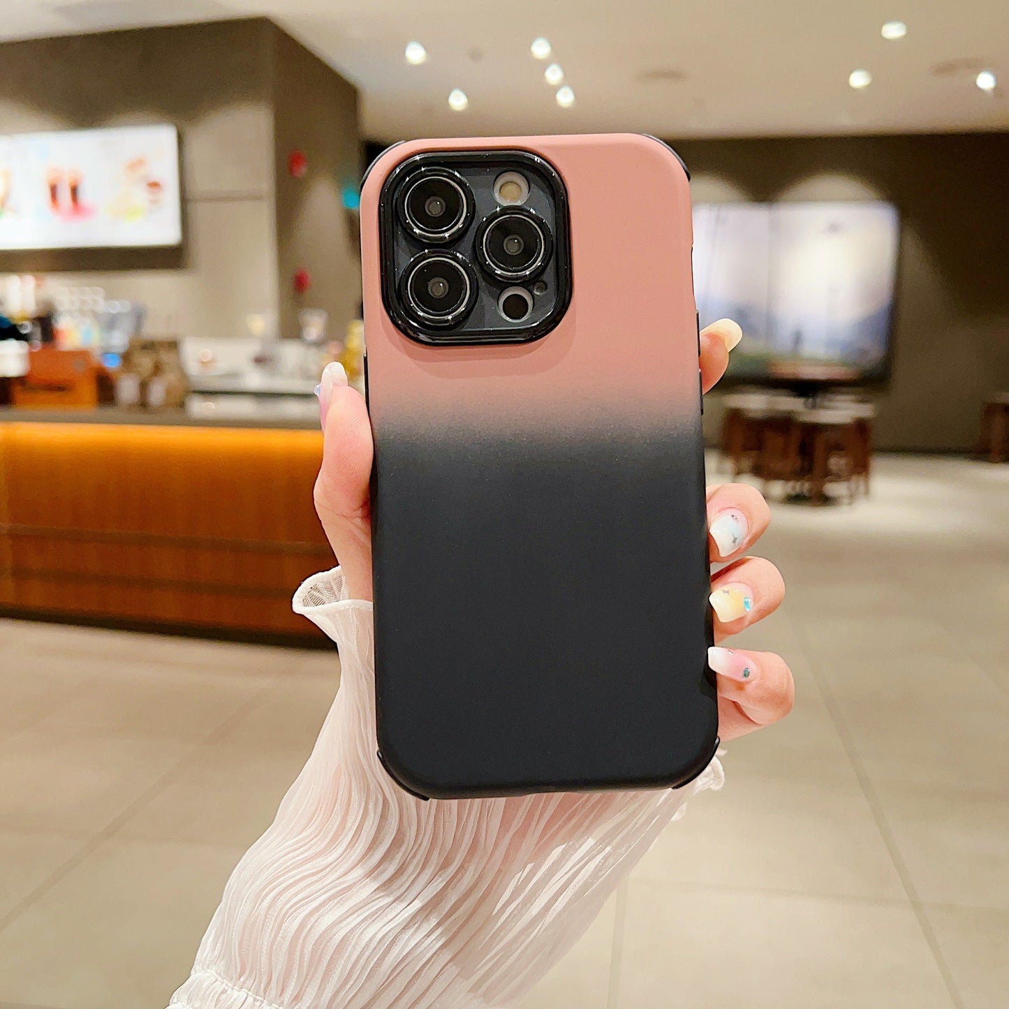 Liquid Matte Gradient Phone Case for iPhone
