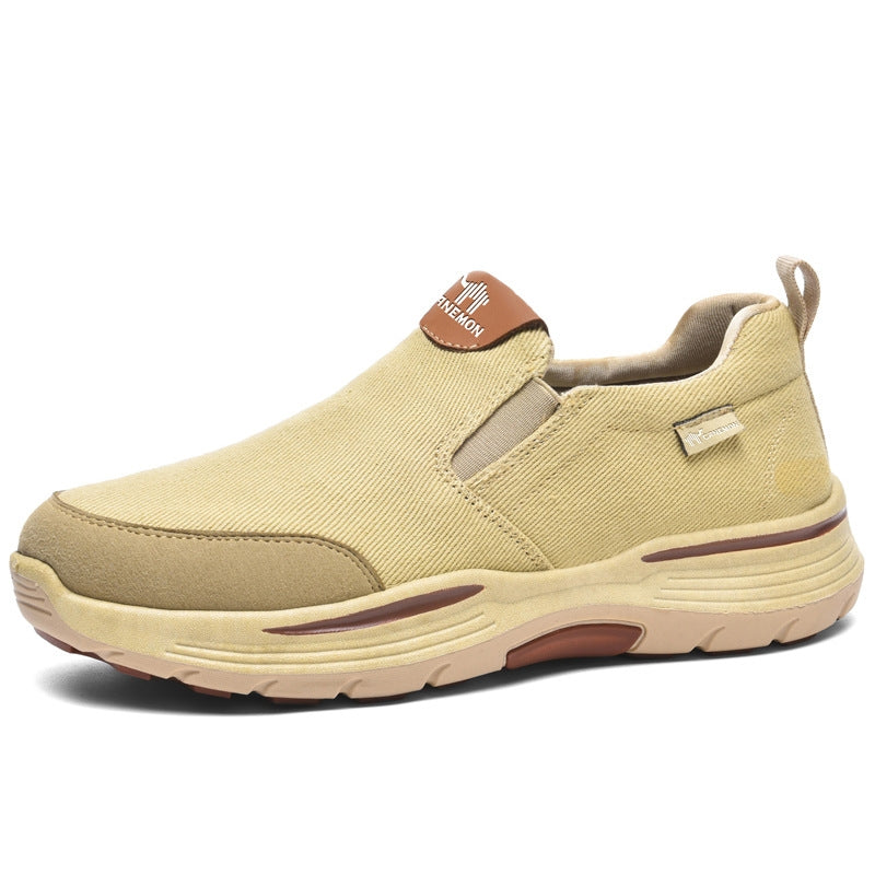 💥Hot Sale 50% OFF💥 Men's Orthopedic Slip-On Comfortable Walking Hiking Shoes, Lightweight & Breathable Anti-Slip Casual Shoes