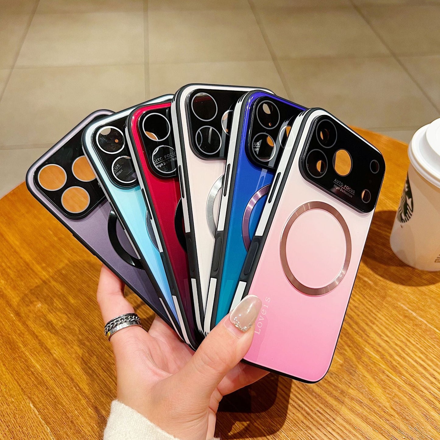 Phone 17 ProMax Gradient Glass-Gloss Case