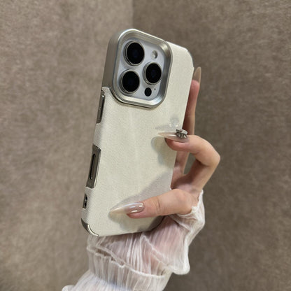 Leather Snow Mountain Pattern Phone Case For iPhone Cases