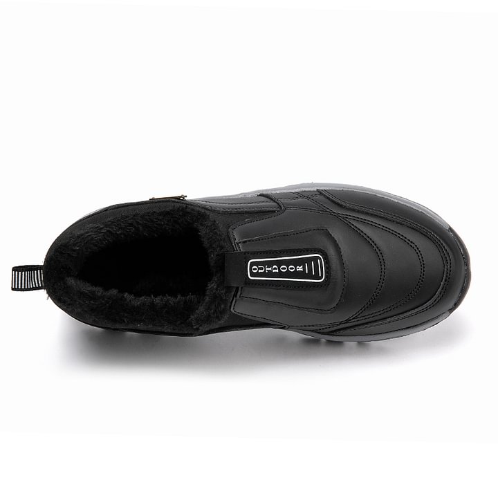 (🔥Best Selling) Men's Comfortable Waterproof Orthopedic Walking Shoes Plus Velvet Shoes