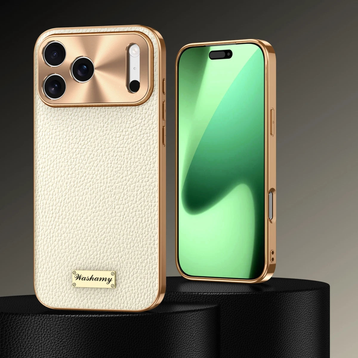 Premium Leather Anti-Fingerprint - Comfortable Grip iPhone 17 Series