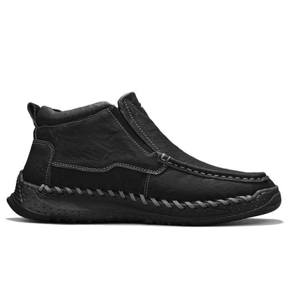 ⏰Limited Time Sale 70% OFF – Men’s Retro Leather Zip Boots