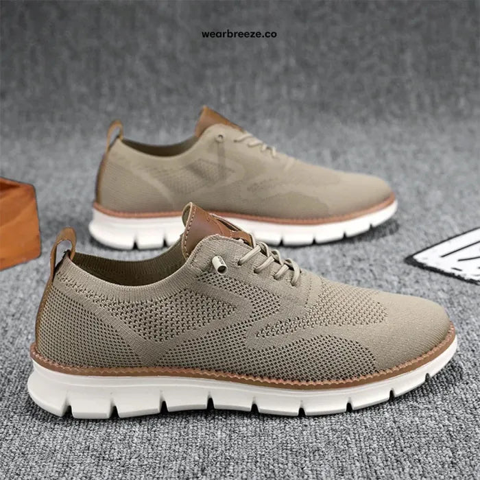 ⏰LAST DAY - 50% OFF🛒Men's Easy Wear Slip-On Loafers – Super Soft Breathable Fabric Shoes, Lightweight Casual Walking Sneakers, Stylish Dress Shoes, Mesh Urban Footwear for Work & Everyday Use.