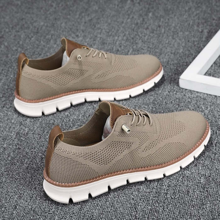 ⏰LAST DAY - 50% OFF🛒Men's Easy Wear Slip-On Loafers – Super Soft Breathable Fabric Shoes, Lightweight Casual Walking Sneakers, Stylish Dress Shoes, Mesh Urban Footwear for Work & Everyday Use.