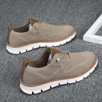 ⏰LAST DAY - 50% OFF🛒Men's Easy Wear Slip-On Loafers – Super Soft Breathable Fabric Shoes, Lightweight Casual Walking Sneakers, Stylish Dress Shoes, Mesh Urban Footwear for Work & Everyday Use.