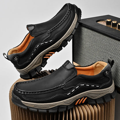⏰Last Day! 45% OFF 🔥GARB®Men's Handcrafted Genuine Leather Outdoor Loafers
